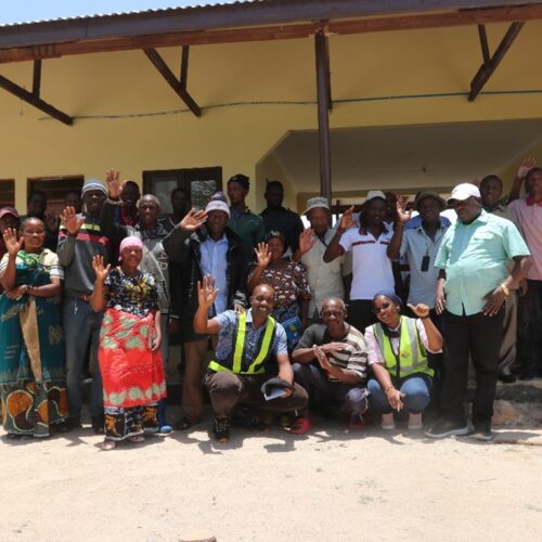 Community engagement with Ward leaders and Village Council members in Endasiku village, Eyasi