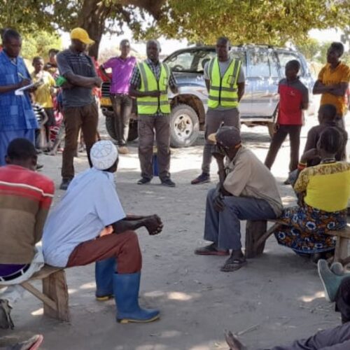 27.03.21 – Community Liason Officers engaging with village locals