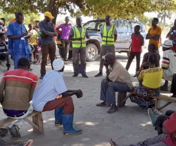 27.03.21 – Community Liason Officers engaging with village locals