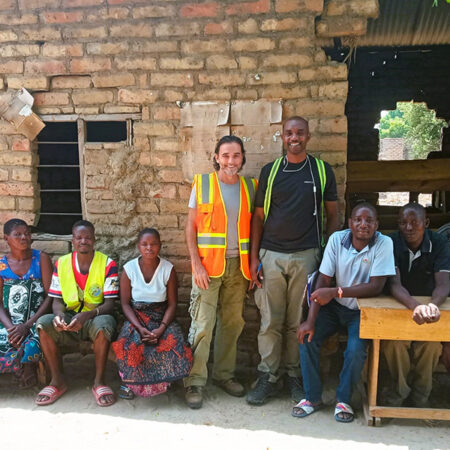 Community liasion officers in the Rukwa communities during Phase II 2D seismic campaign