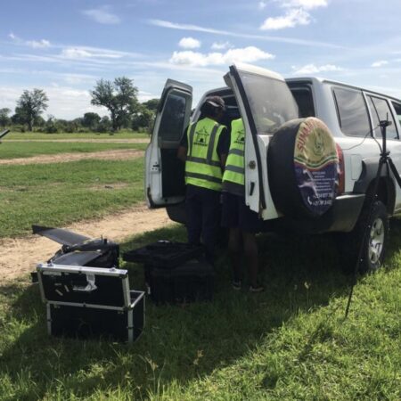 12.01.23 – LIDAR drone survey commenced yesterday over Tai at the Rukwa project.  

Detailed topography assists in design of drill pad and access road while aerial imagery provides ESIA baseline to better calculate compensation to local farmers.