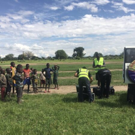 12.01.23 – LIDAR drone survey commenced yesterday over Tai at the Rukwa project.  

Detailed topography assists in design of drill pad and access road while aerial imagery provides ESIA baseline to better calculate compensation to local farmers.