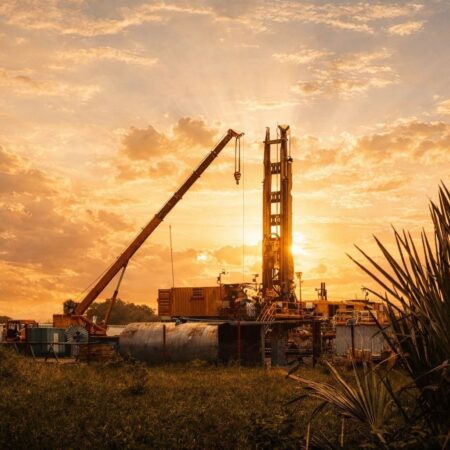 19.01.26 – ESP testing is underway at ITW-1 wellsite.