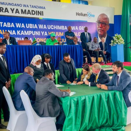 02.05.26 – Execution of agreements taking place at the ceremony in Songwe region.